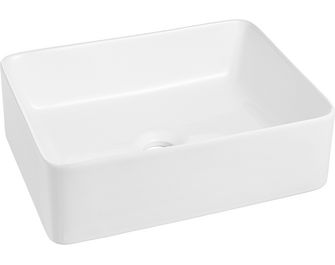 Vasque à poser porcelaine rectangle Gracile