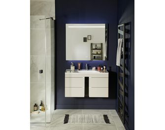 Miroir de salle de bains lumineux bluetooth 120 cm DECIBEL
