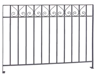 Panneau d'angle Modèle A acier anticorrosion pour balustrade