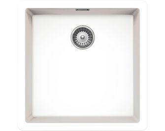 Évier cuisine cuve sous plan Luisina Nocturne matériau de synthèse