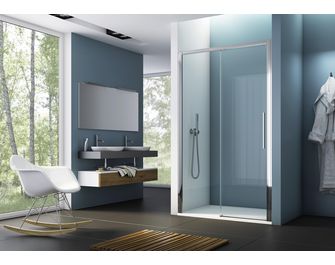 Porte de douche OPURE coulissante sur-mesure