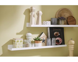 Etagère décorative en acier