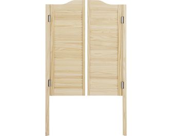 Portes saloon Bois 2 vantaux
