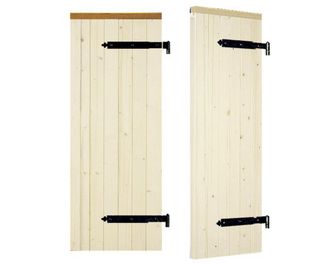 Volet Sapin à emboîture plateau nu