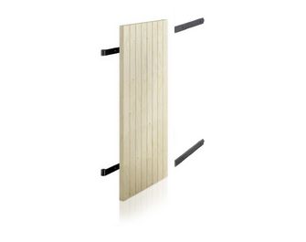 Volet battant Loraine sapin 32 - 2 vantaux pentures c-pentures non posées