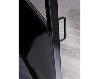 Porte coulissante VERRIERE noir