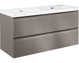 Plan vasque double 120 cm résine YTRAC