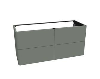 Meuble sous-vasque 120 cm avec tiroirs FRIDA