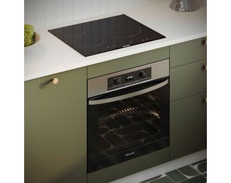 Table vitrocéramique noir 3 foyers Hisense E6322C