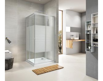 Porte de douche DAN coulissant 2 parties