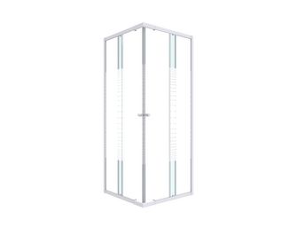 Porte de douche DAN coulissant 2 parties