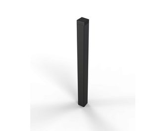 Profilé élargisseur MARILOU de paroi pivotante noir