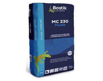 Mortier-colle Bostik MC 230 Fluide gris - 25 kg
