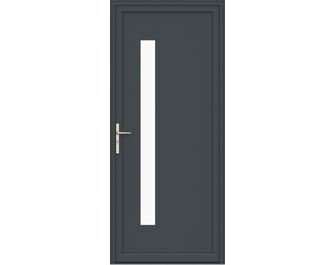 Porte d'entrée  AUDA Aluminium 215 x 90 cm