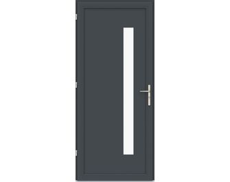 Porte d'entrée  AUDA Aluminium 215 x 90 cm