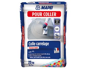 Colle carrelage travaux neufs – Sac 25 kg