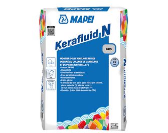 Mortier-colle Kerafluid N – Gris – Sac 25 kg