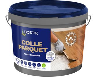 Colle parquets massifs et contrecollés Bostik - 14 kg