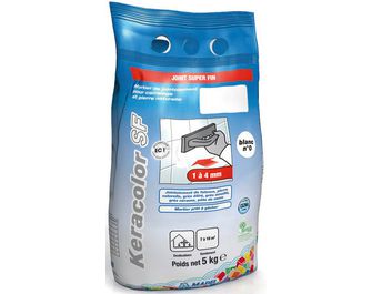 Joint carrelage Keracolor SF – Blanc - 5kg