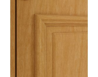Porte d'entrée Anne-Perrine bois exotique sur-mesure