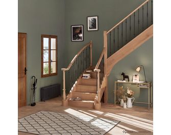 Escalier Chambord avec rampe Antique