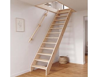 Escalier Ludo sans rampe
