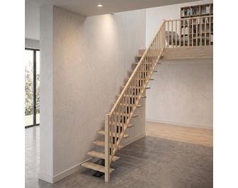 Escalier Elliot droit sans rampe