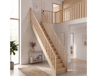 Escalier Faubourg droit rampe Idéal