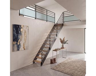 Escalier Estelle droits rampe Fera