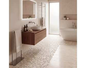 Carrelage décor PRAYA cassons marbre