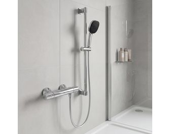 Ensemble mitigeur thermostatique Precision Trend + kit Vitalio