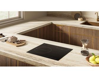 Table induction avec zone modulable noir 3 foyers Samsung NZ63B6056GK