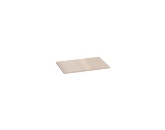 Plan de toilette mélaminé décor vernis laqué ivoire brillant FORMEO