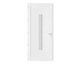 Porte d'entrée* PVC ABLOUX à barillet 215 x 90 cm