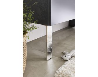 Lot de 2 pieds pour meuble de salle de bains INFINY / EDDA