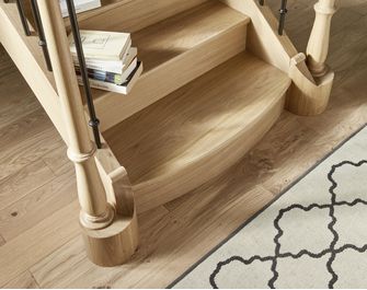 Escalier Chambord avec rampe Antique