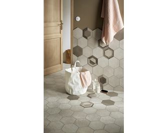 Carrelage murs et sols GOAL hexagonal