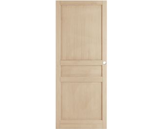 Porte coulissante Chêne plaqué