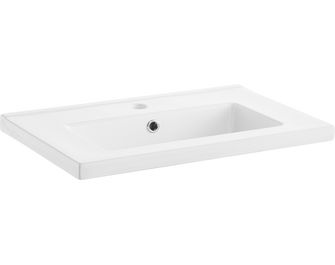 Plan vasque simple 60 cm céramique YTRAC/INFINY
