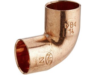 Coude 90° petit rayon double femelle