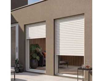 Volet roulant neuf tradi aluminium AUSTIN électrique sur mesure