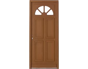 Porte d'entrée Aumale Bois exotique
