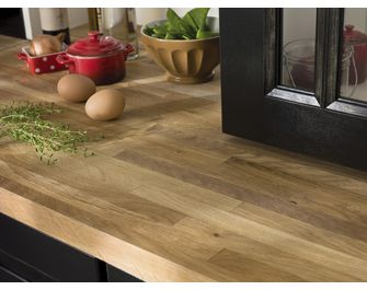 Plan de travail chêne lamellé 38 mm