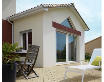 Baie coulissante PVC