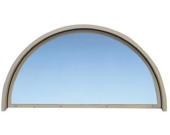Fenêtre Excellence alu demi-lune