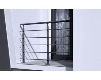 Balustrade Lisséo en aluminium