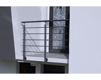 Balustrade Lisséo en aluminium