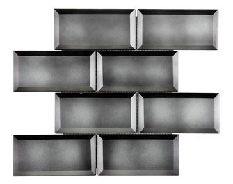 Carrelage mosaïque METRO paillétée