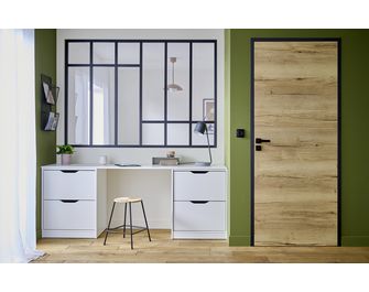 Kit verrière RHEA aluminium 4 vitrages dépolis à personnaliser