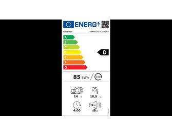 Lave-vaisselle full intégrable ELECTROLUX 42 dB L.60 cm